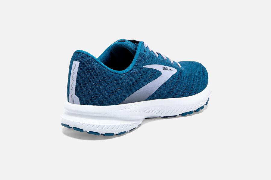 Brooks Launch 7 Road Loopschoenen Dames - Blauw/Zilver - 152769MGU